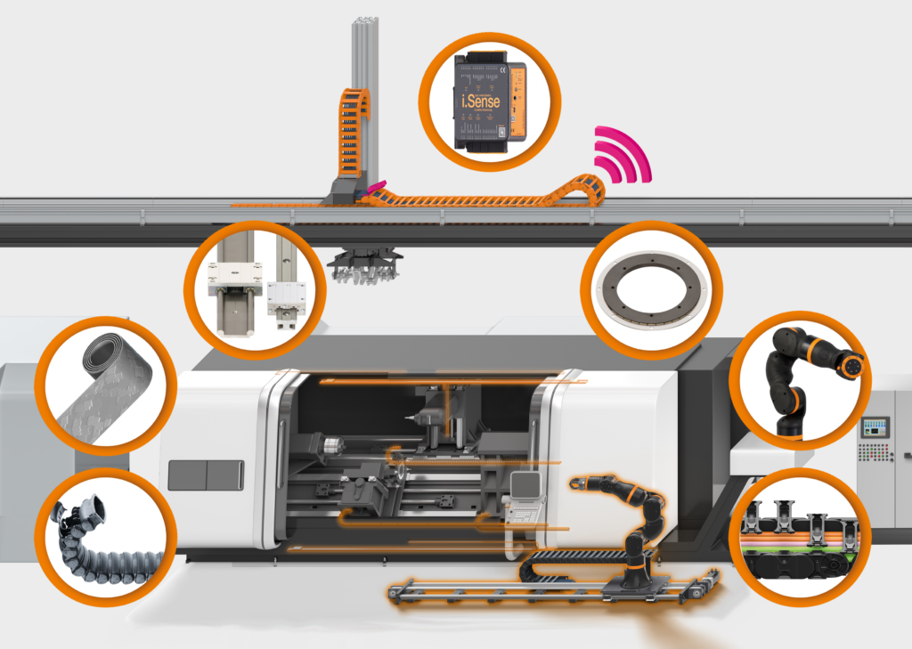 smart plastics products on a cnc machine